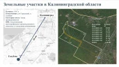 Участок 108 га для размещения производственного комплекса в Калининградской обл.